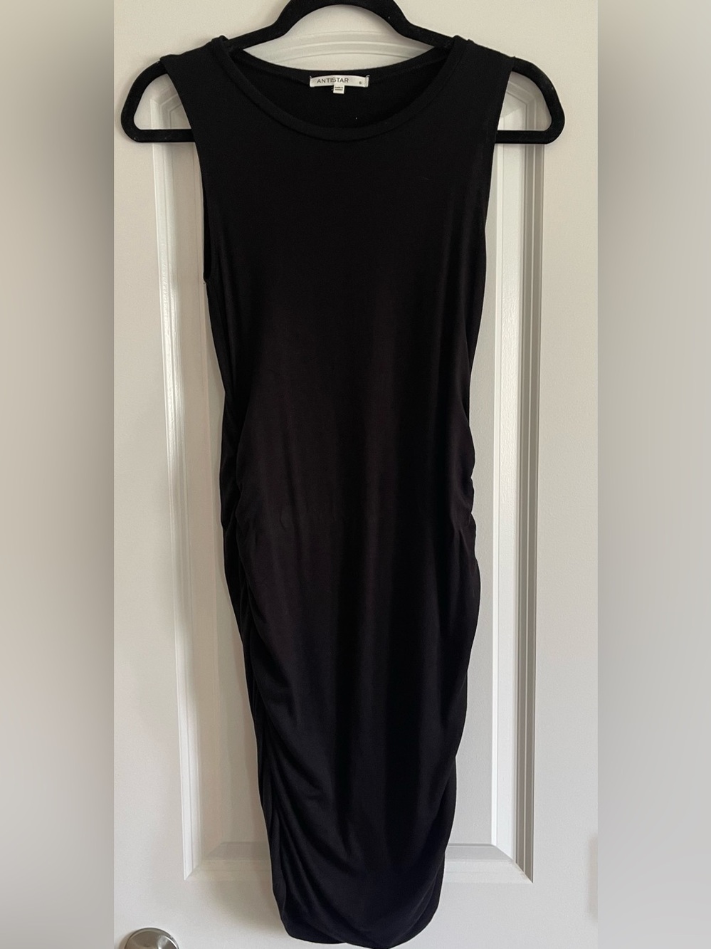 Antistar Black Sleeveless Bodycon Dress